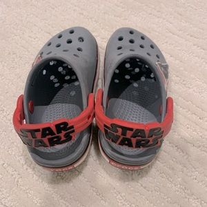 Star Wars Crocs Kyle Ren Toddler Slippers Size 6/7C